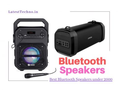 Top 5 Best Bluetooth Speakers under 2000 in India-2020
