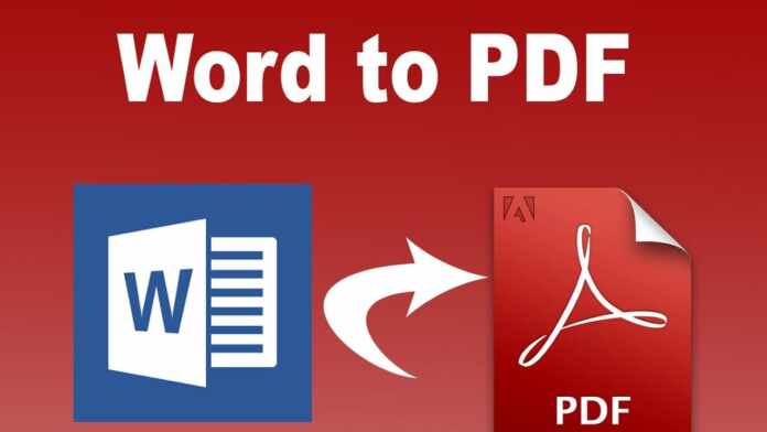 Word to PDF Converter online