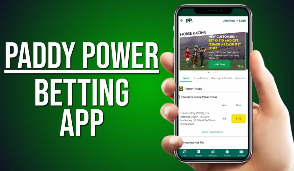 How to place a bet using the Paddy Power app?