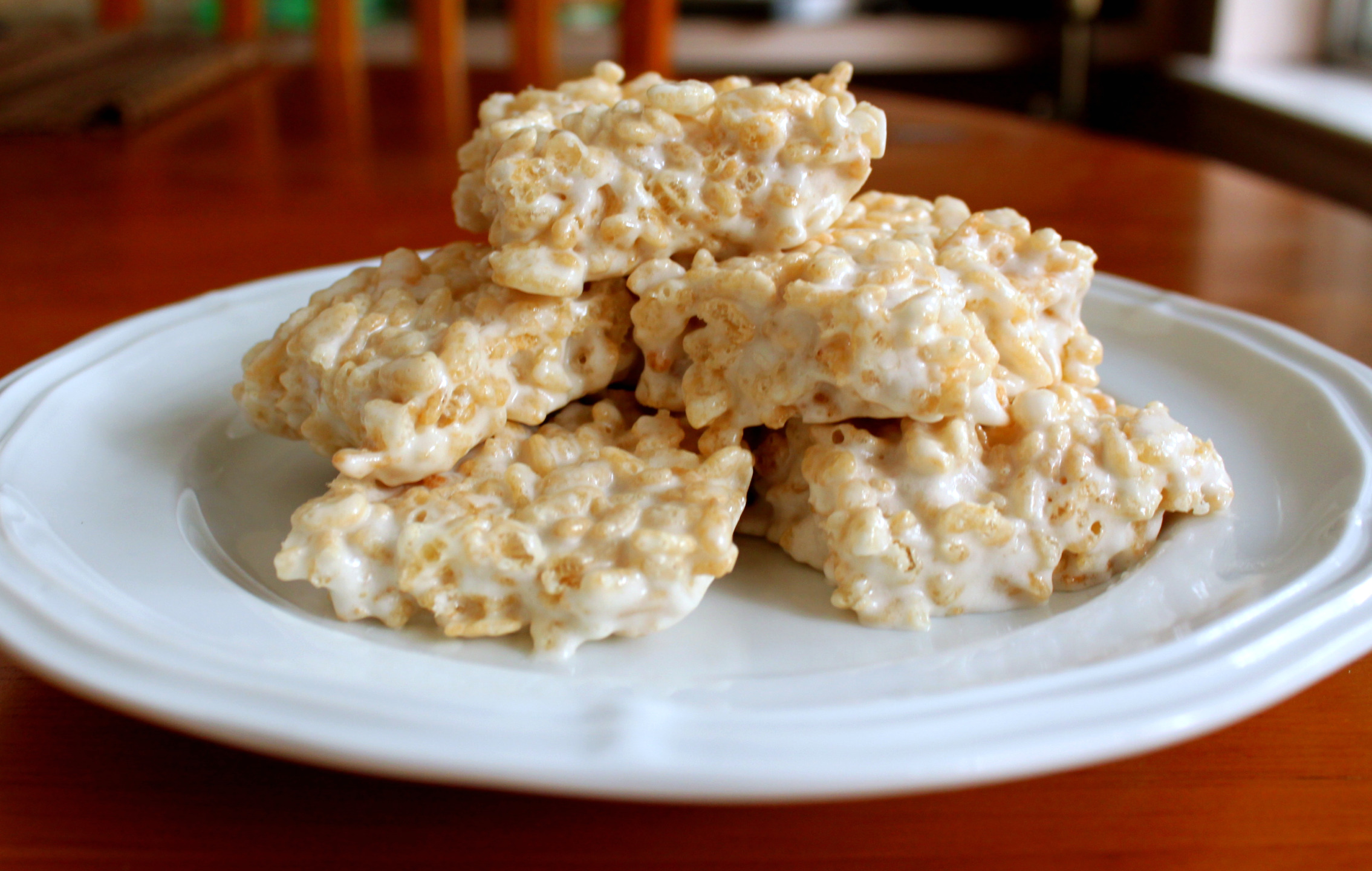 Rice Krispie treats with Pre-made Marshmallows