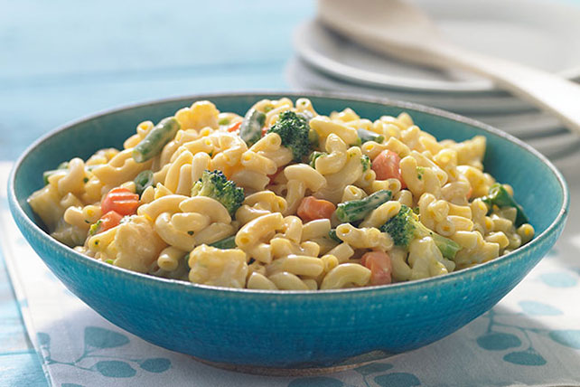 Boxed Macaroni and Cheese with Added Vegetables