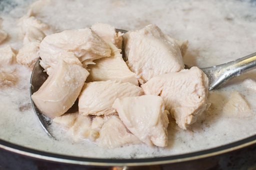how to boil chicken for dogs