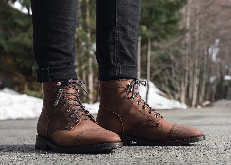 men's basic leather boot
